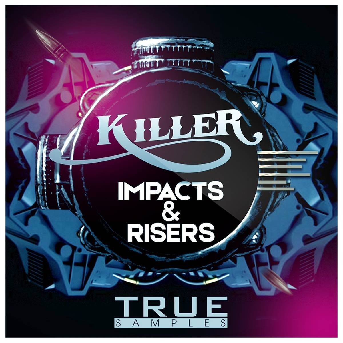 True Samples - KILLER IMPACTS & RISERS Sample Packs Software GUI Artwork